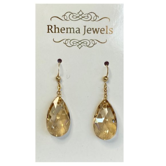 Rhema Jewels Swarovski Crystal Earring - Picture 1 of 16